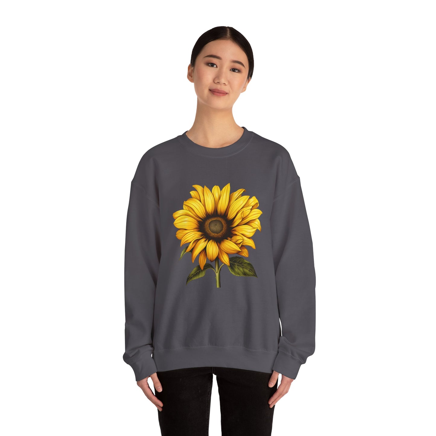 Sunflower Grunge Crewneck Sweatshirt