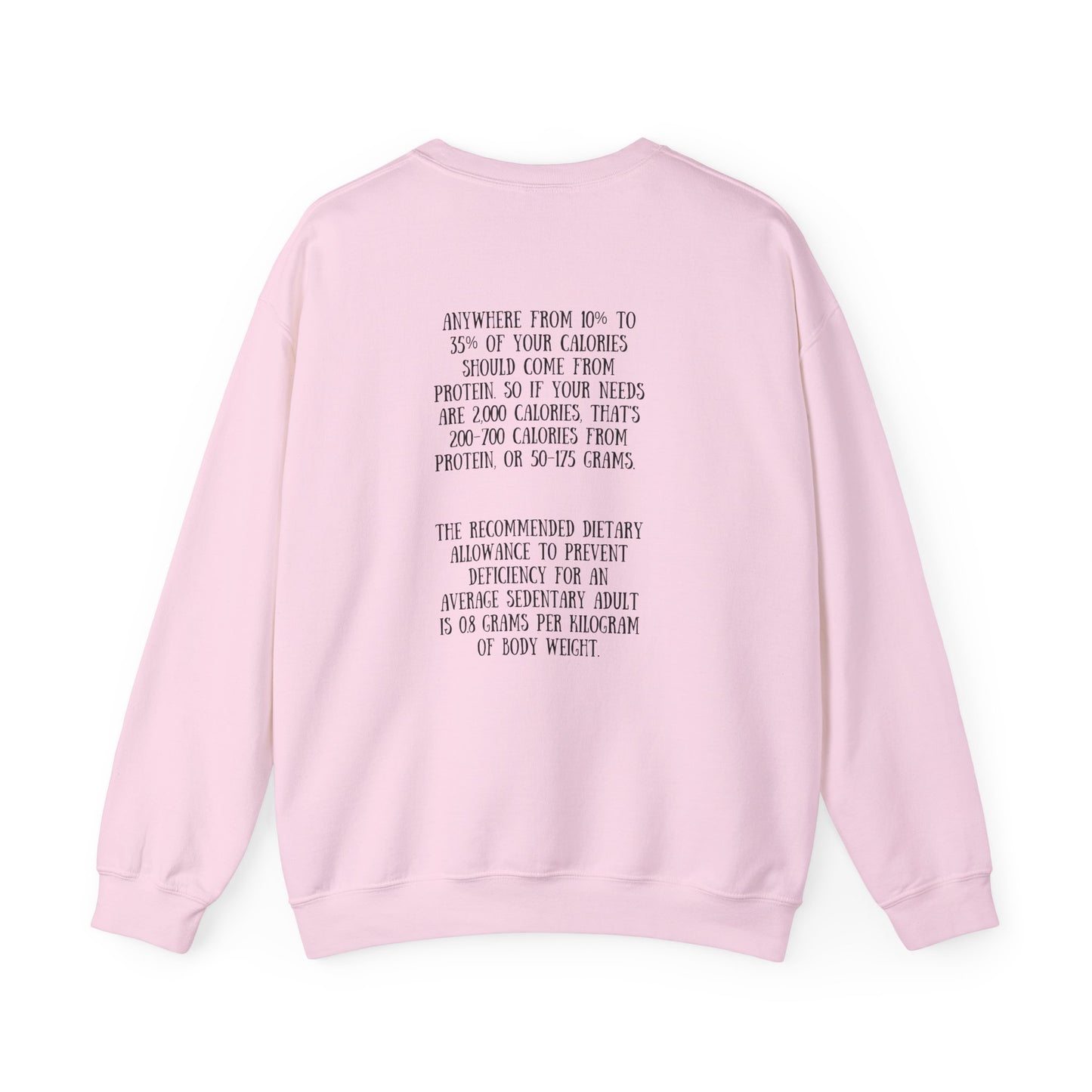 Vegan Protein Crewneck Sweatshirt