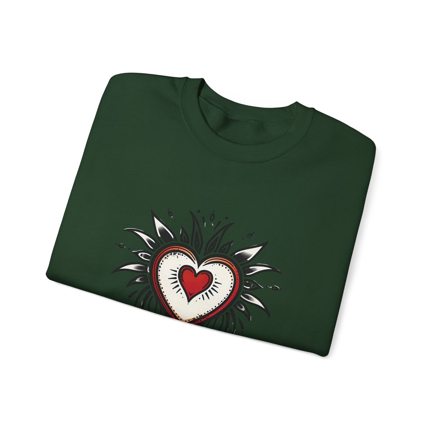 Tattoo Heart Crewneck Sweatshirt