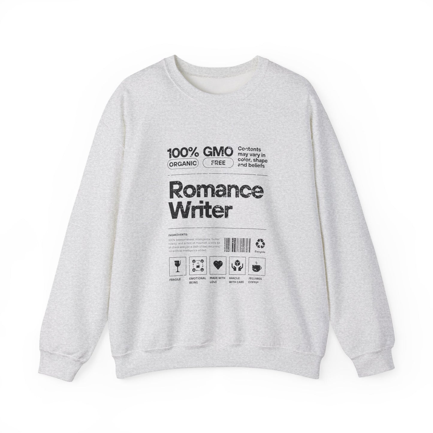 Romance Writer Crewneck Sweatshirt