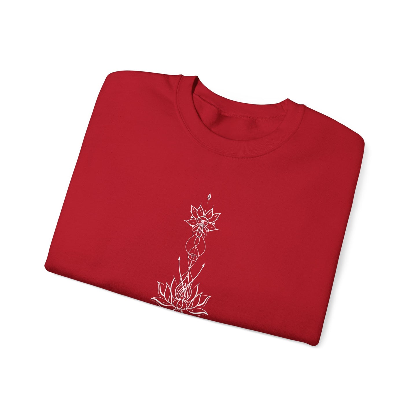 Unalome Lotus Crewneck Sweatshirt