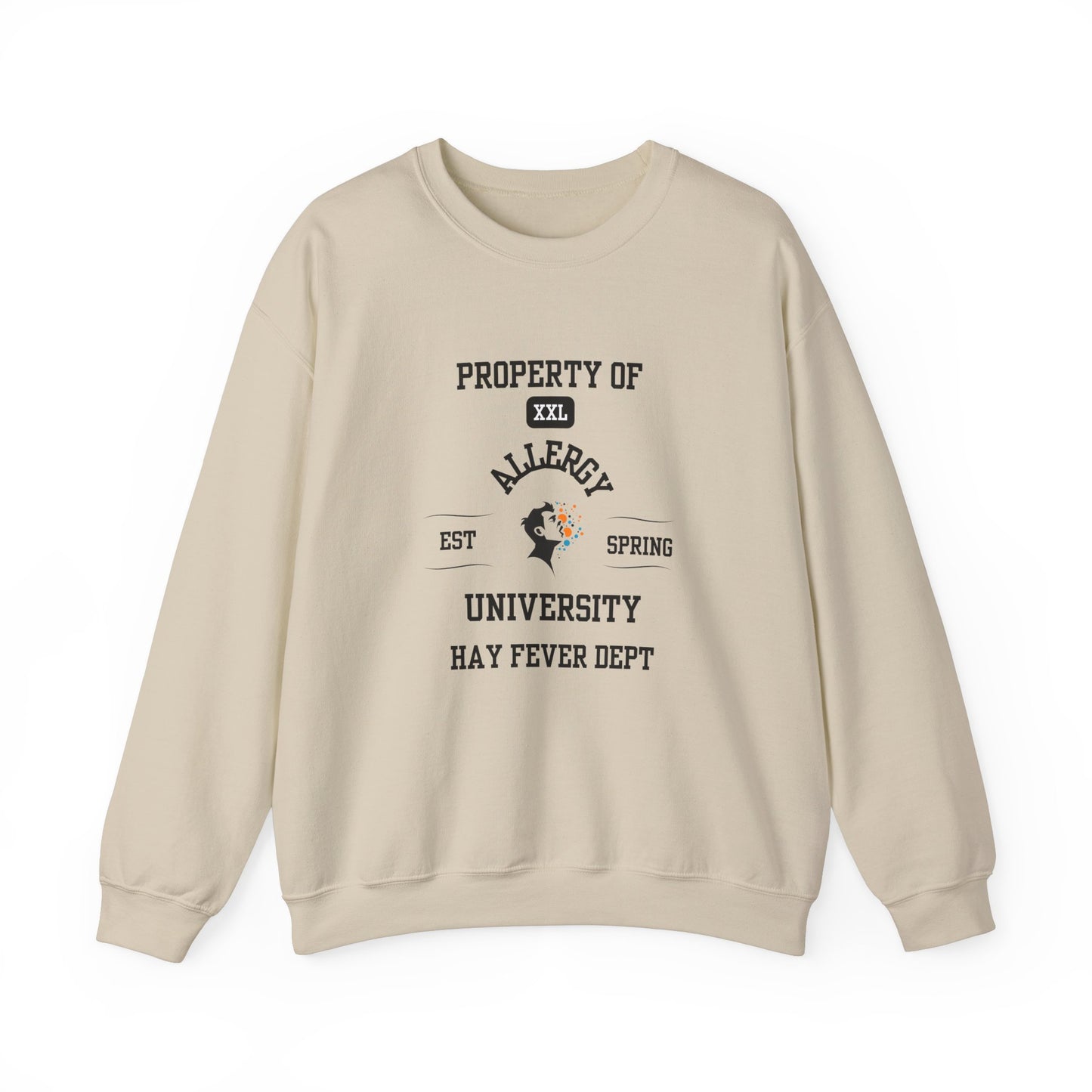 Property of Allergy University Crewneck Sweatshirt