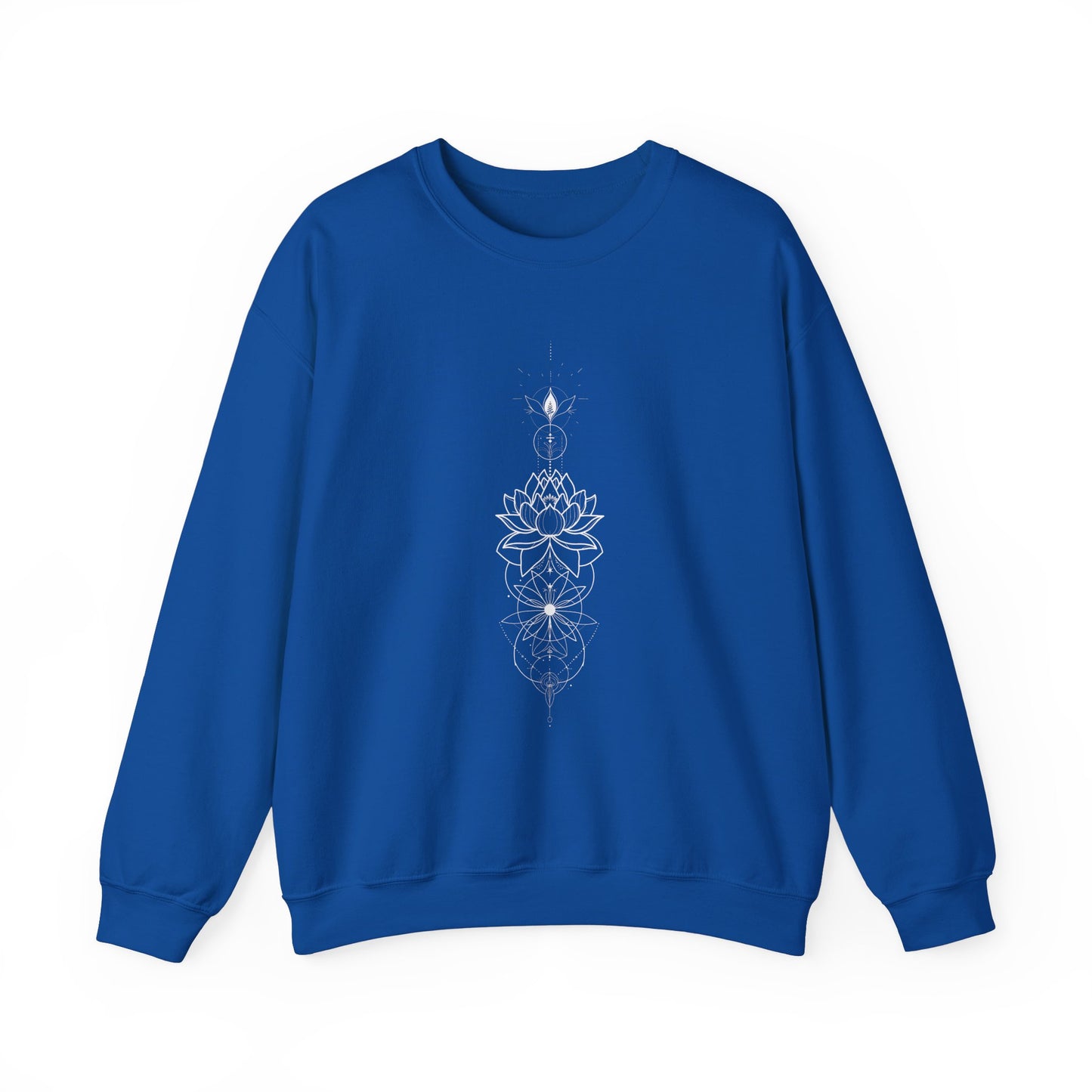 Unalome Lotus Crewneck Sweatshirt