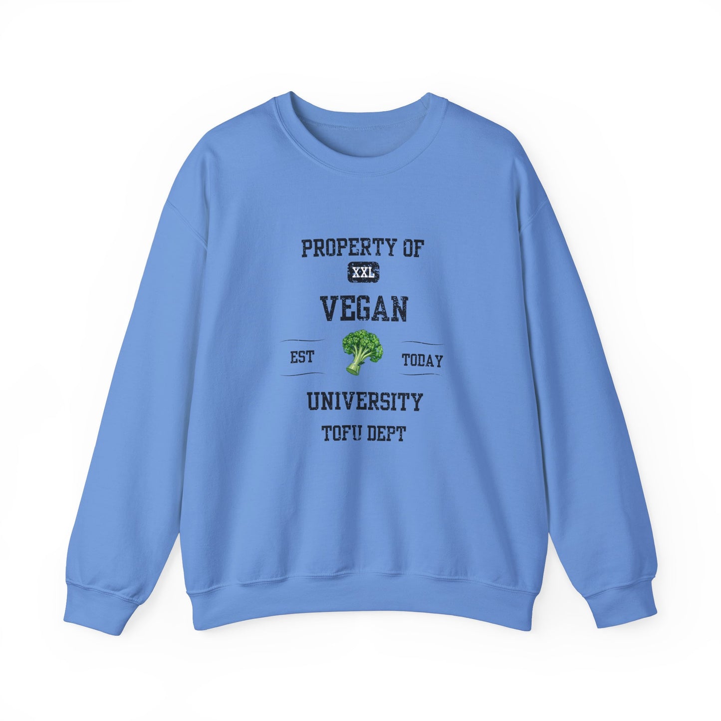 Property of Vegan University Crewneck Sweatshirt