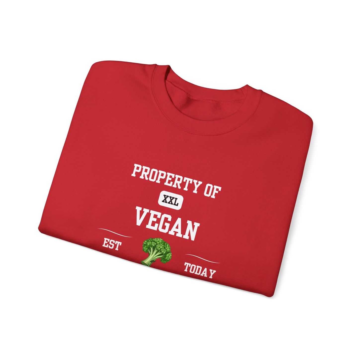 Property of Vegan University Crewneck Sweatshirt