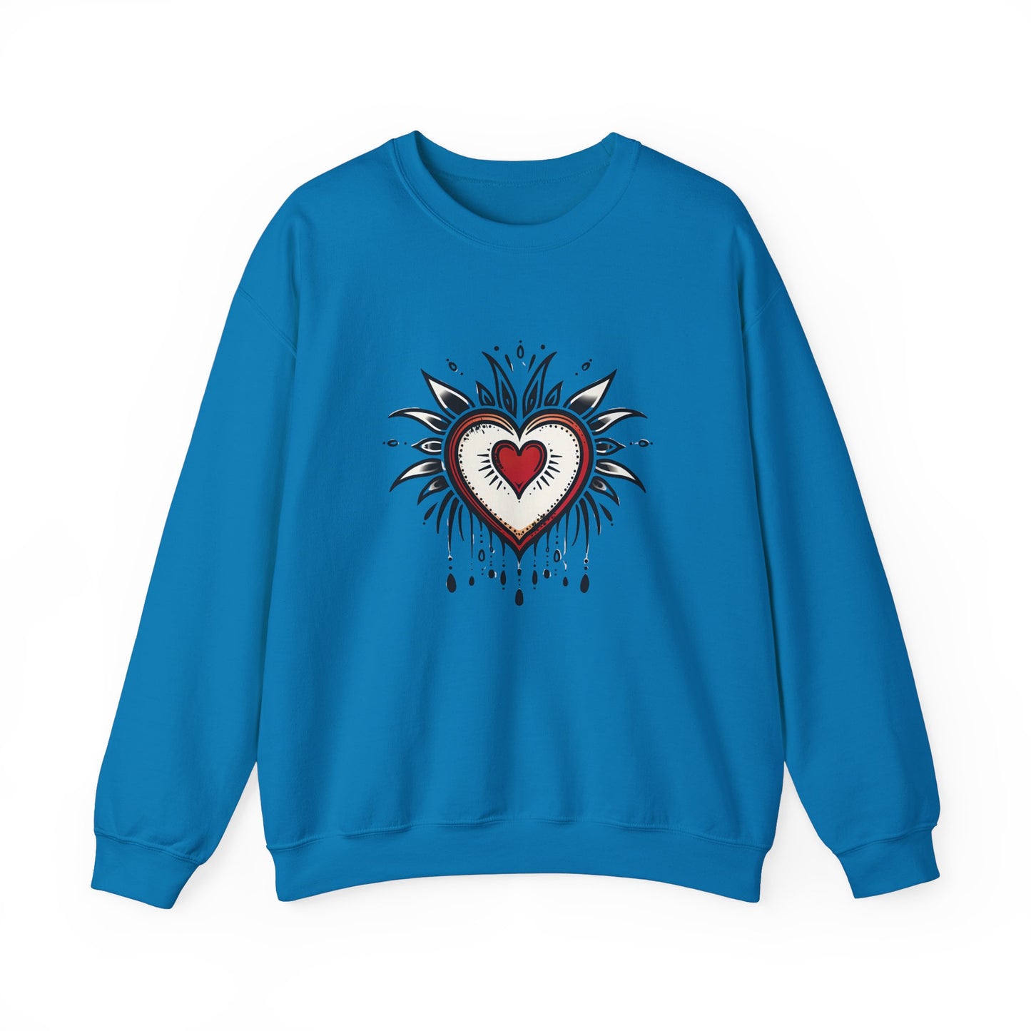 Tattoo Heart Crewneck Sweatshirt