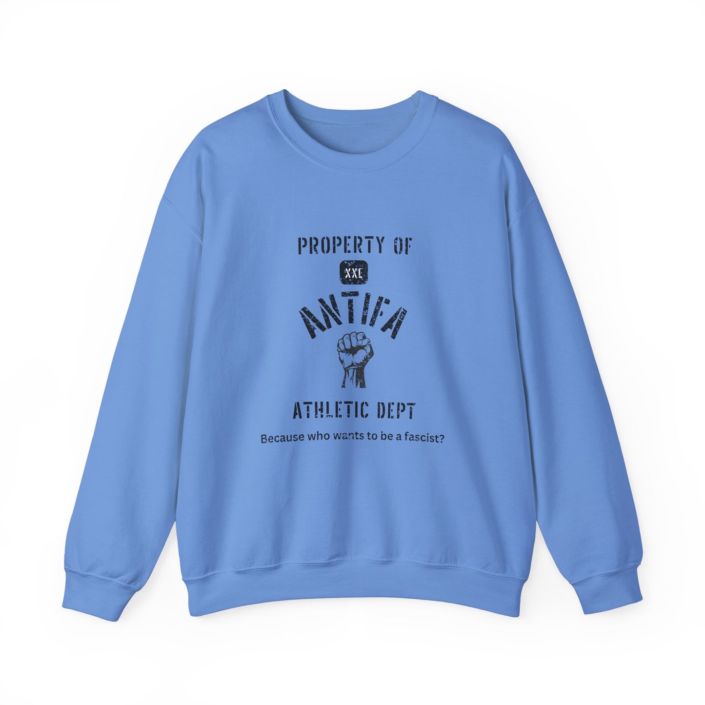 Property of Antifa University Crewneck Sweatshirt