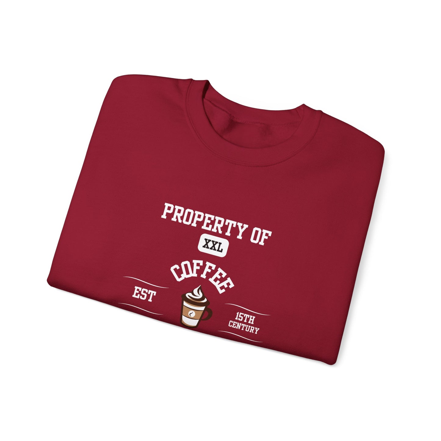 Property of Coffee University Crewneck Sweatshirt