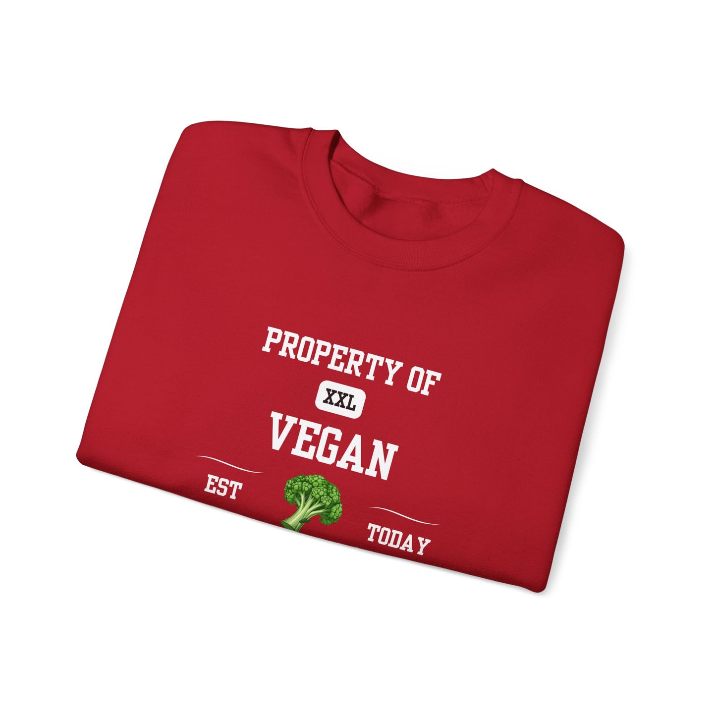 Property of Vegan University Crewneck Sweatshirt