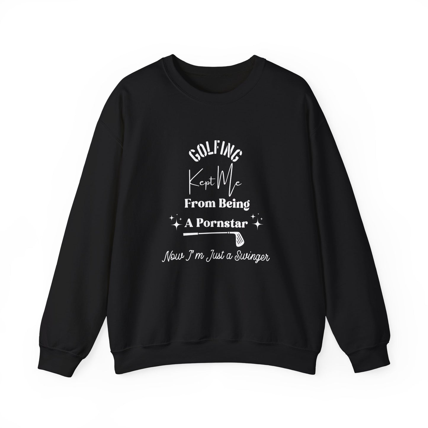 Golfing Pornstar Crewneck Sweatshirt