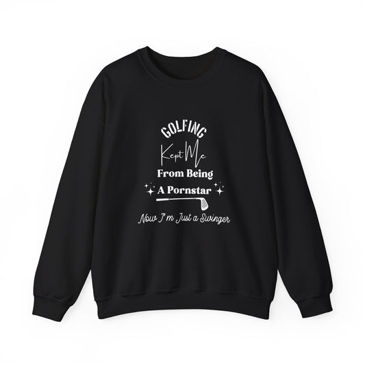 Golfing Pornstar Crewneck Sweatshirt