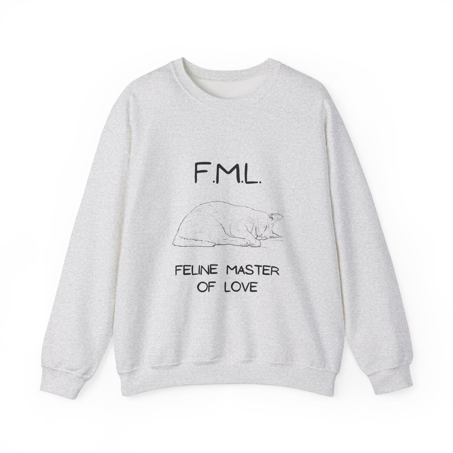 Feline Master of Love Crewneck Sweatshirt