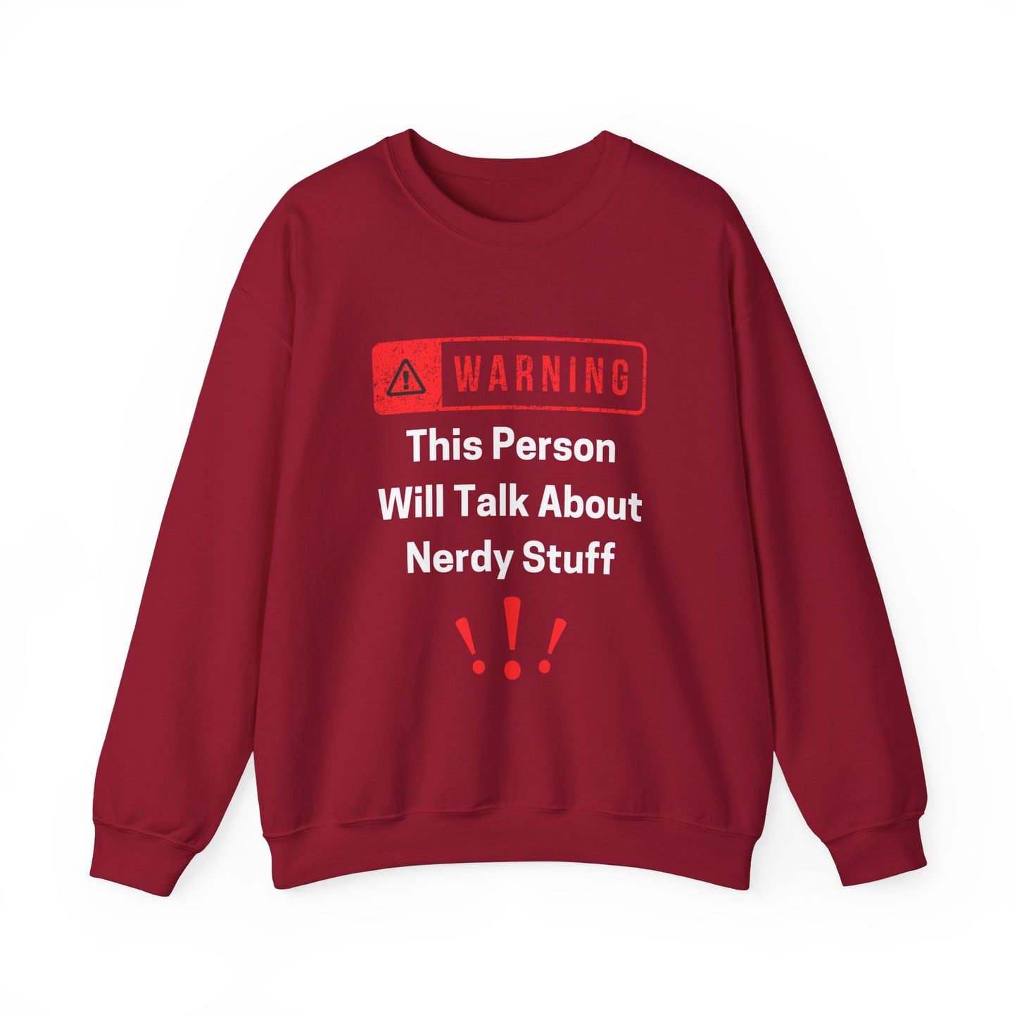 Nerdy Stuff Crewneck Sweatshirt