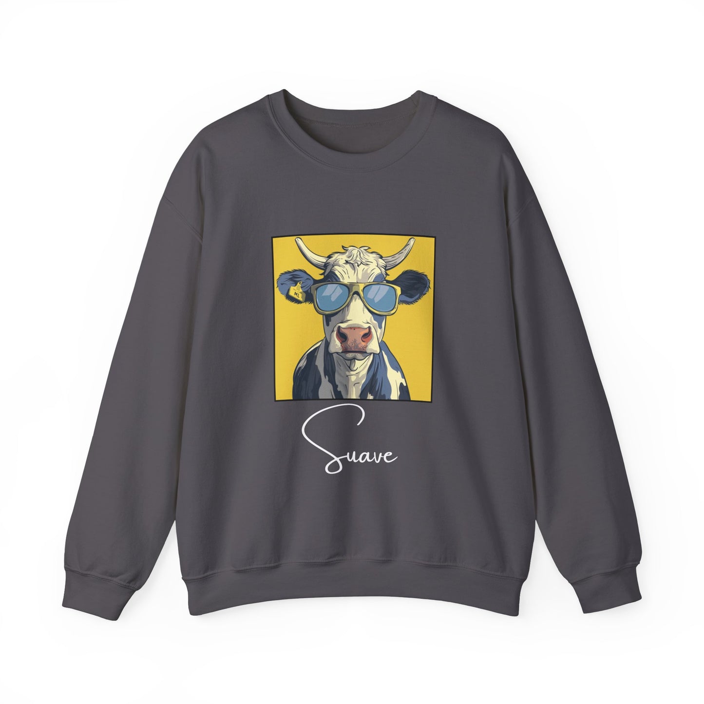 Suave Cow Crewneck Sweatshirt