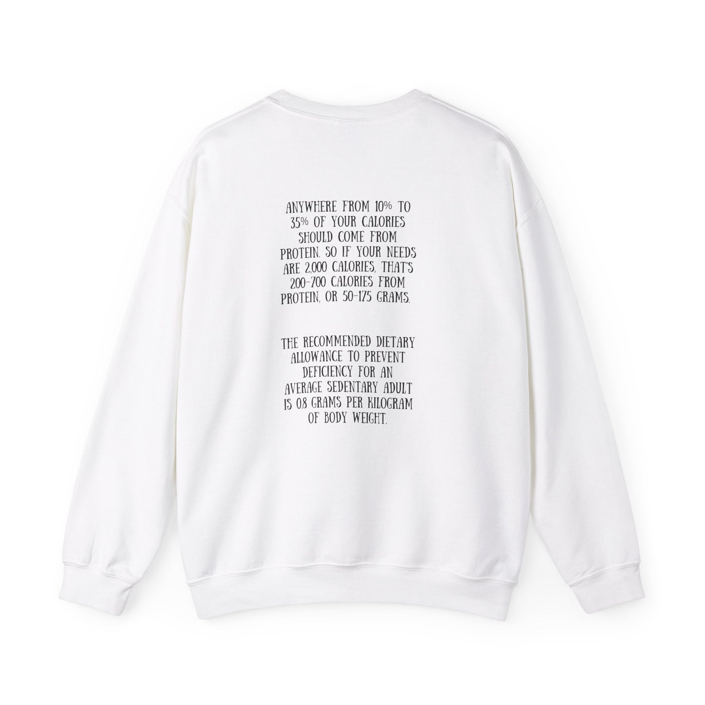 Vegan Protein Crewneck Sweatshirt