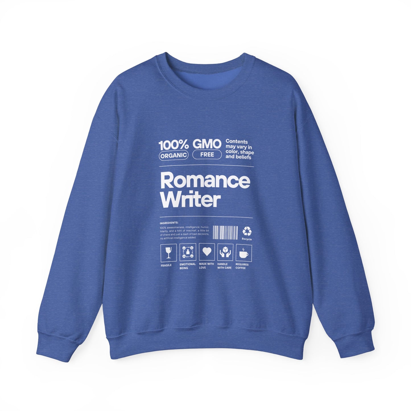 Romance Writer Crewneck Sweatshirt