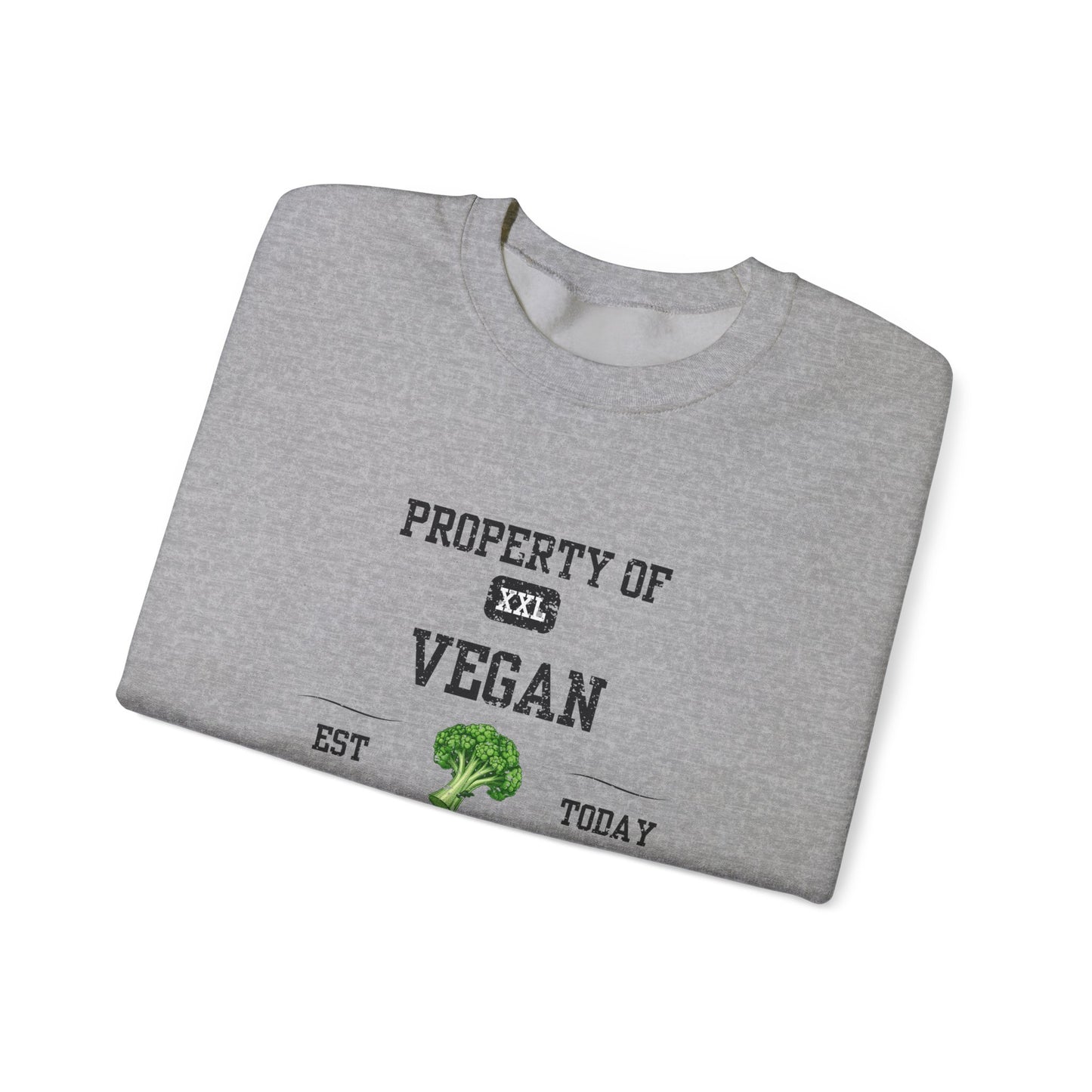 Property of Vegan University Crewneck Sweatshirt