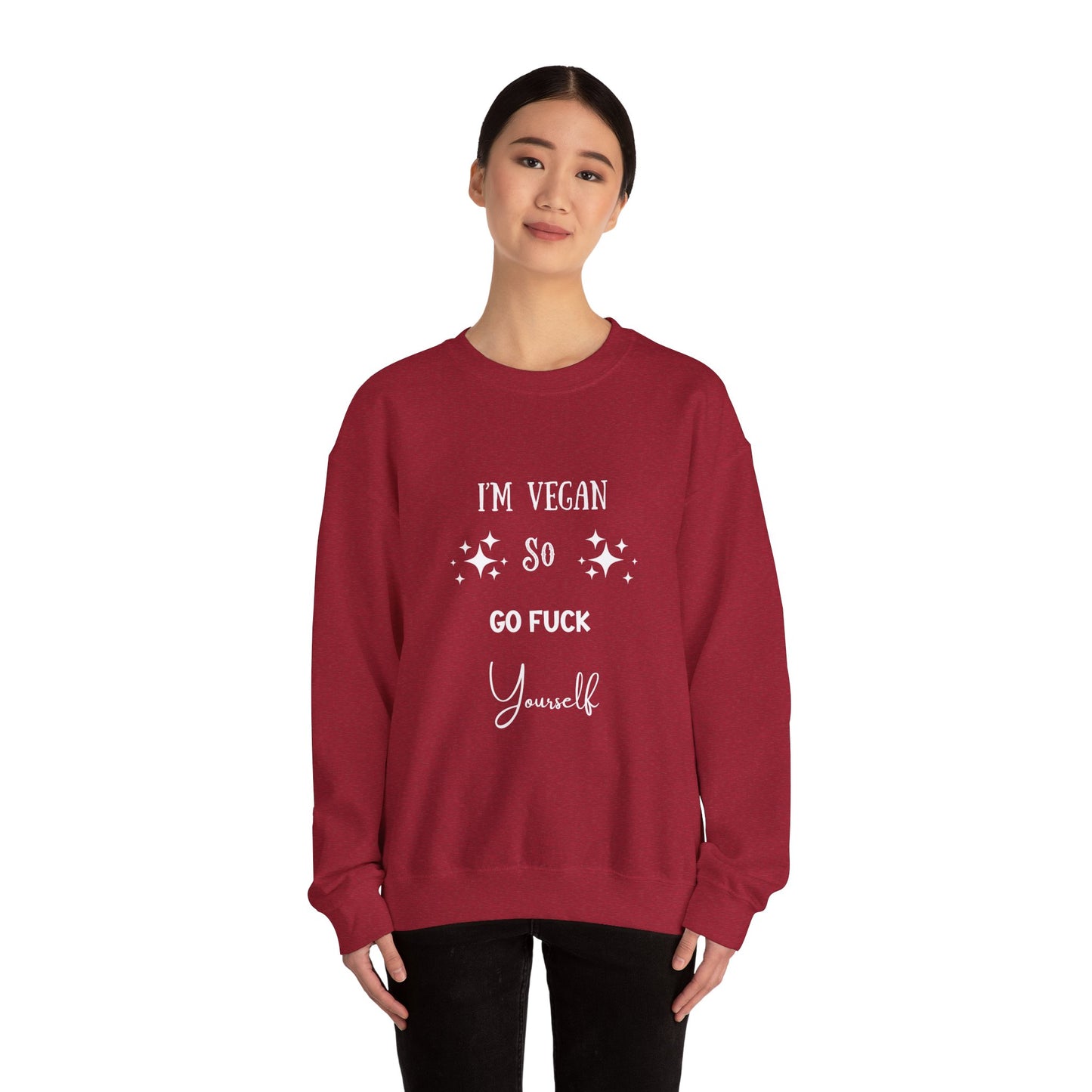 I'm Vegan Crewneck Sweatshirt