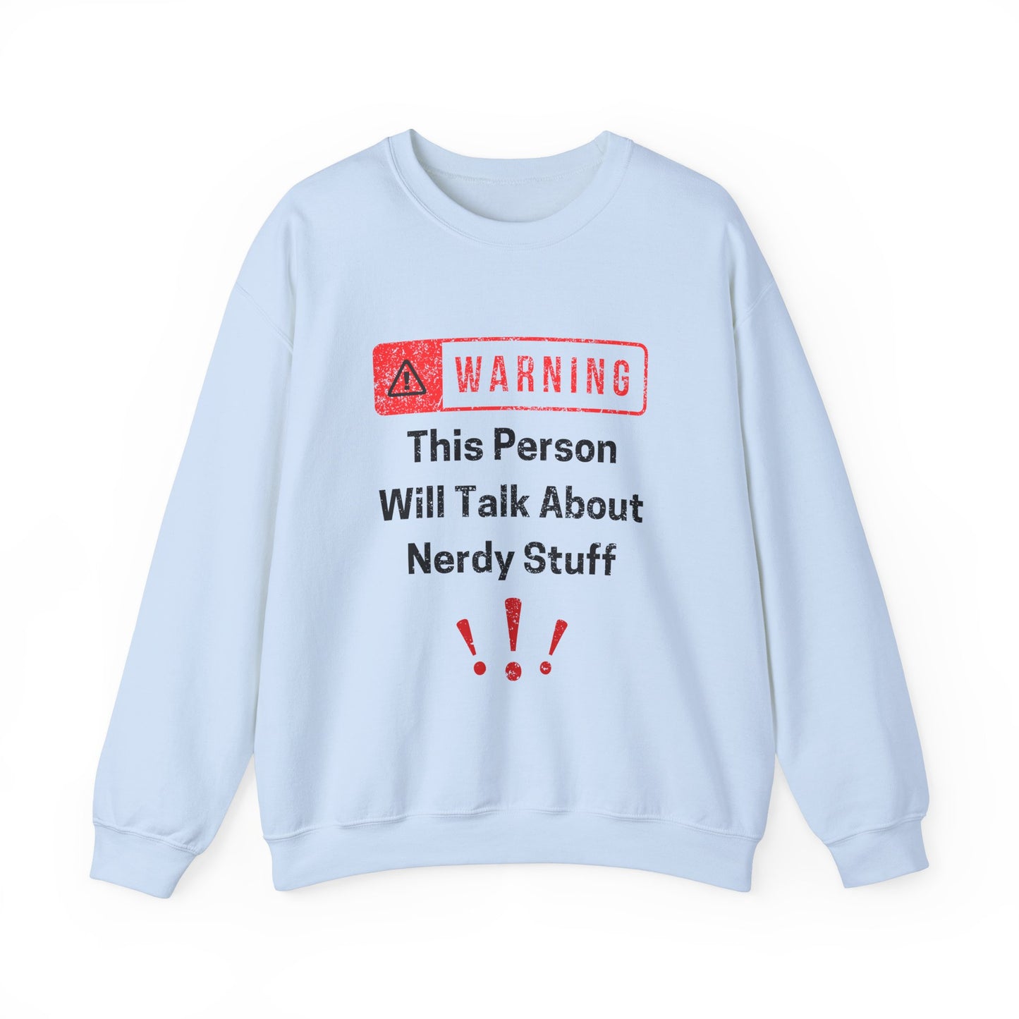 Nerdy Stuff Crewneck Sweatshirt