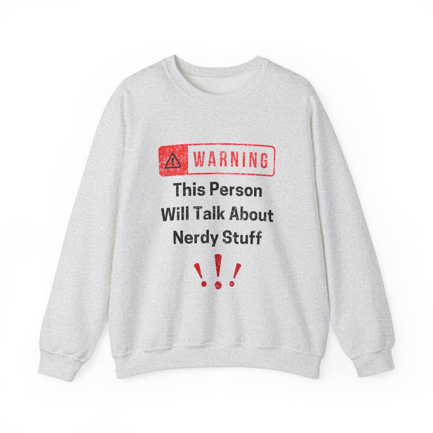 Nerdy Stuff Crewneck Sweatshirt