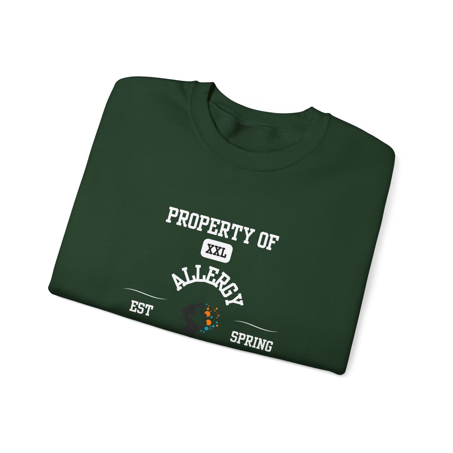 Property of Allergy University Crewneck Sweatshirt