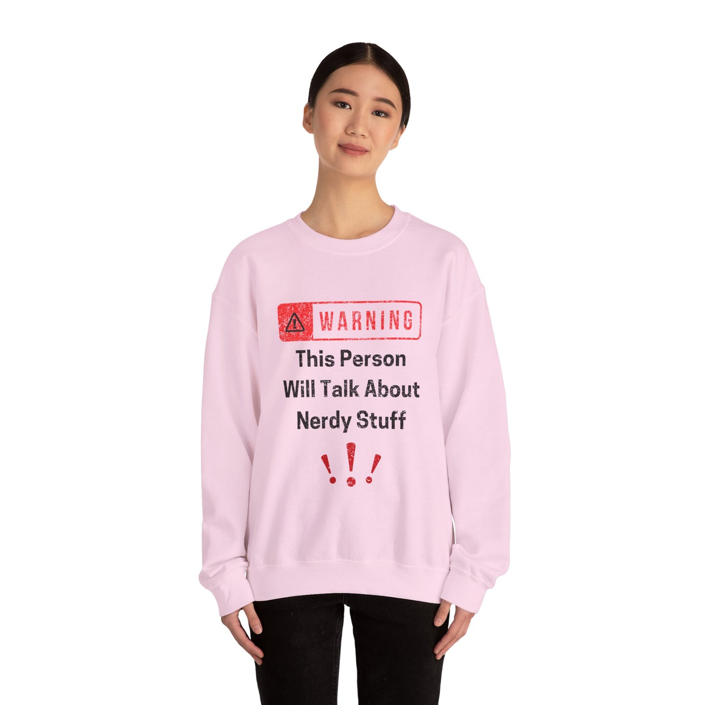 Nerdy Stuff Crewneck Sweatshirt
