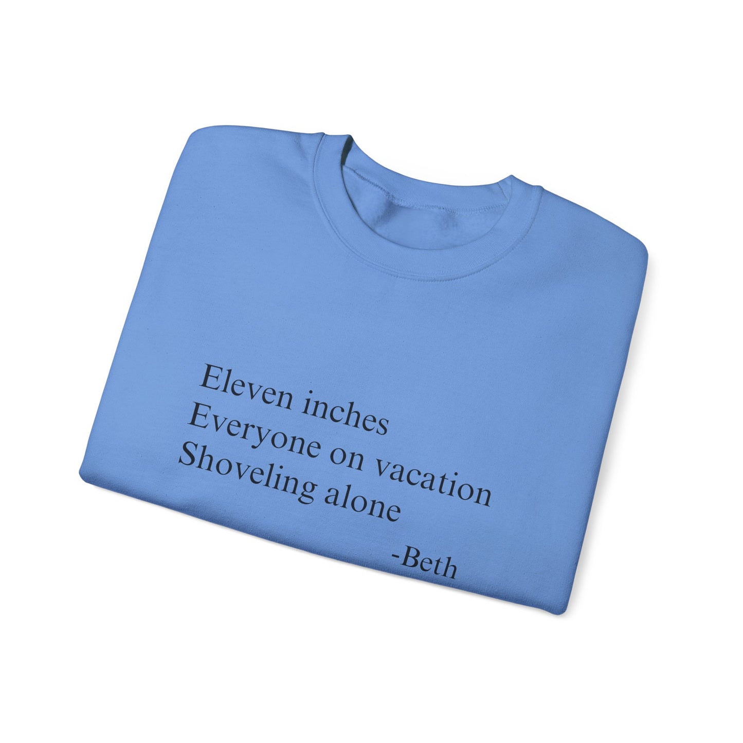 Eleven Inches Crewneck Sweatshirt