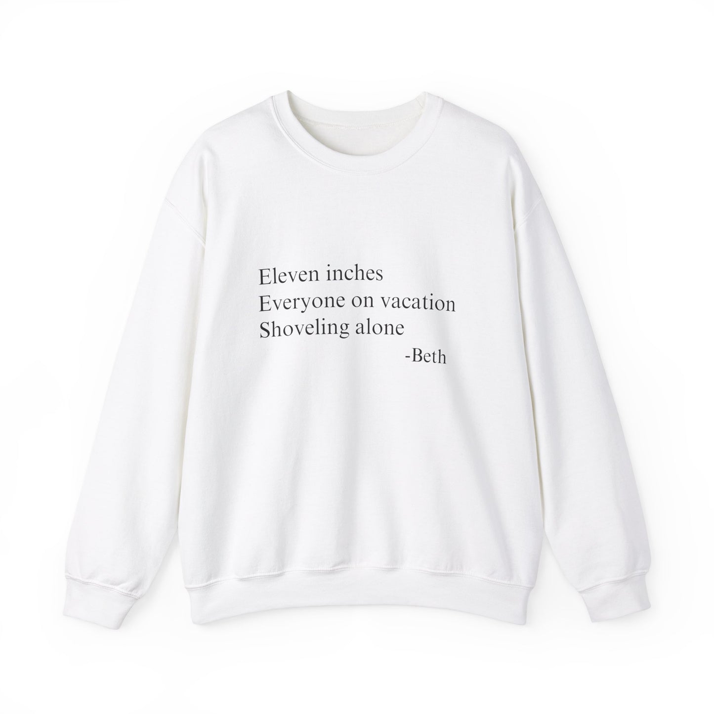 Eleven Inches Crewneck Sweatshirt