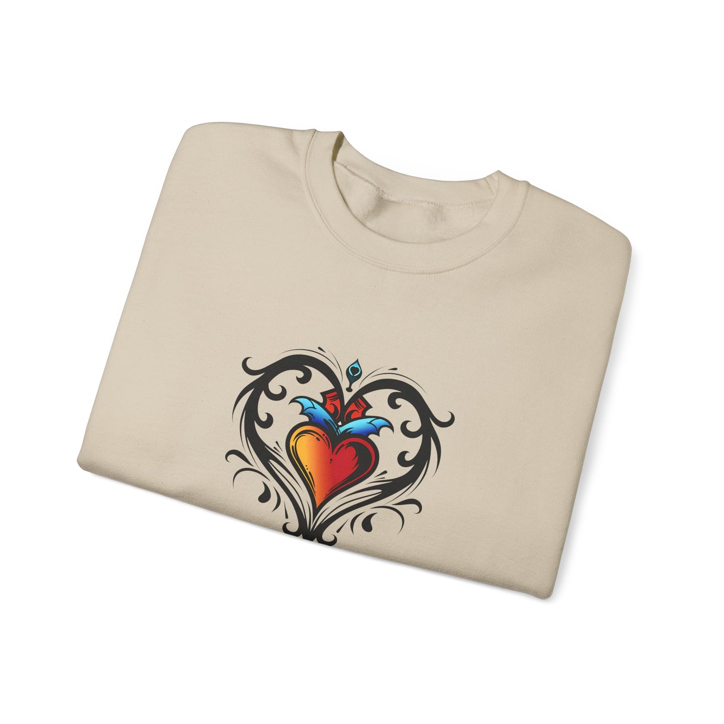 Tattoo Heart Crewneck Sweatshirt