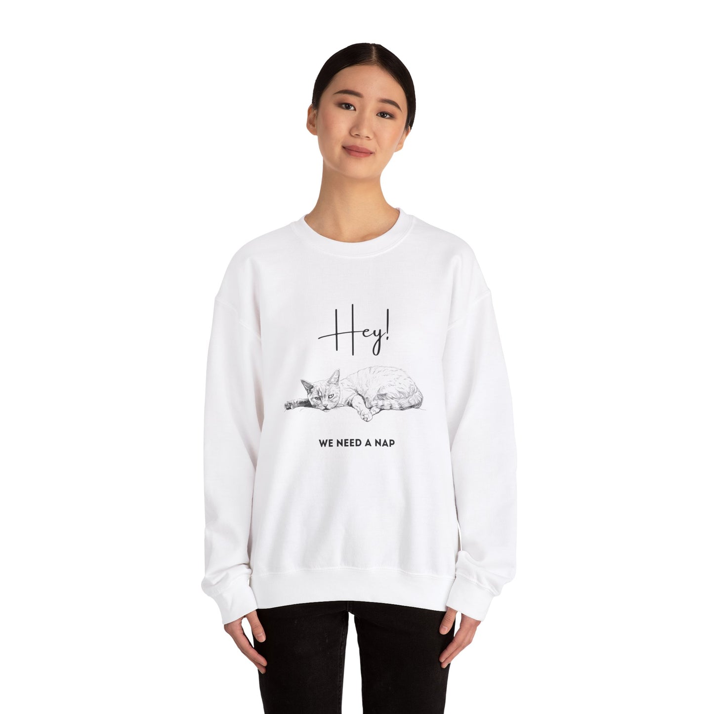 We Need a Nap Crewneck Sweatshirt