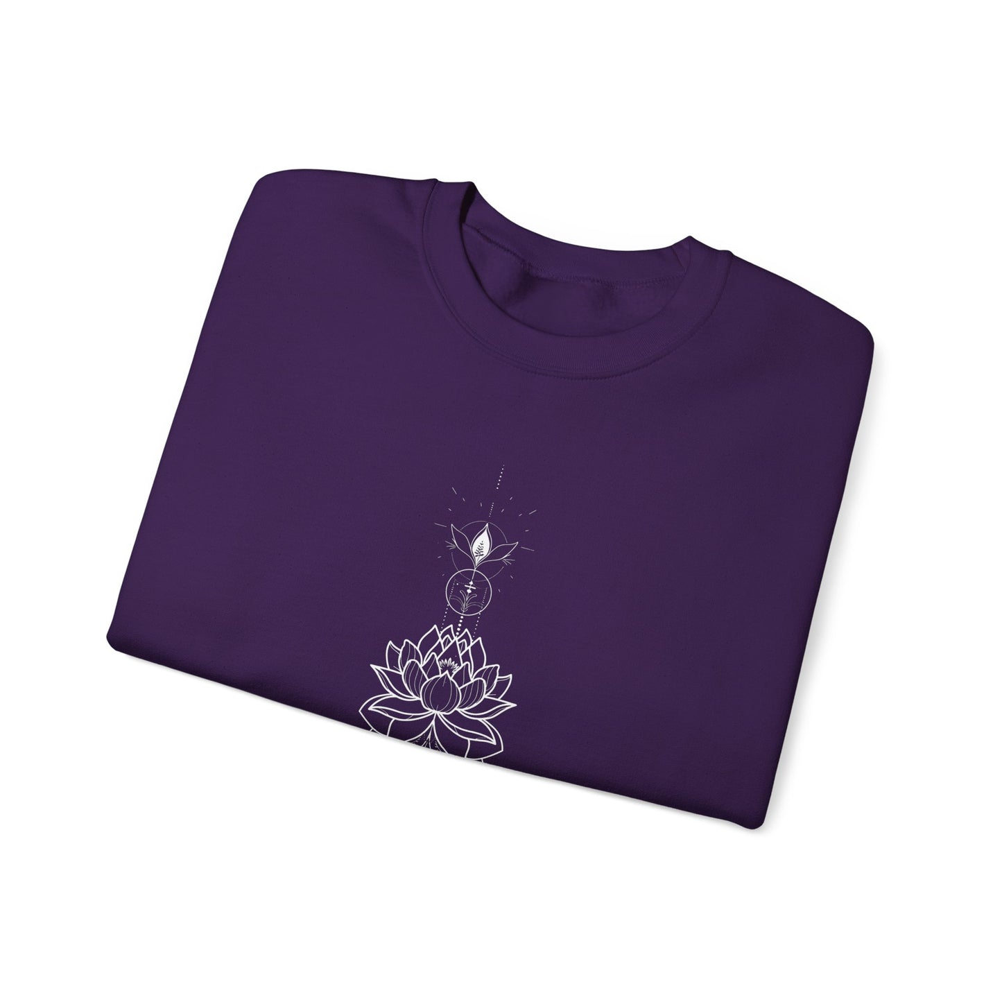 Unalome Lotus Crewneck Sweatshirt
