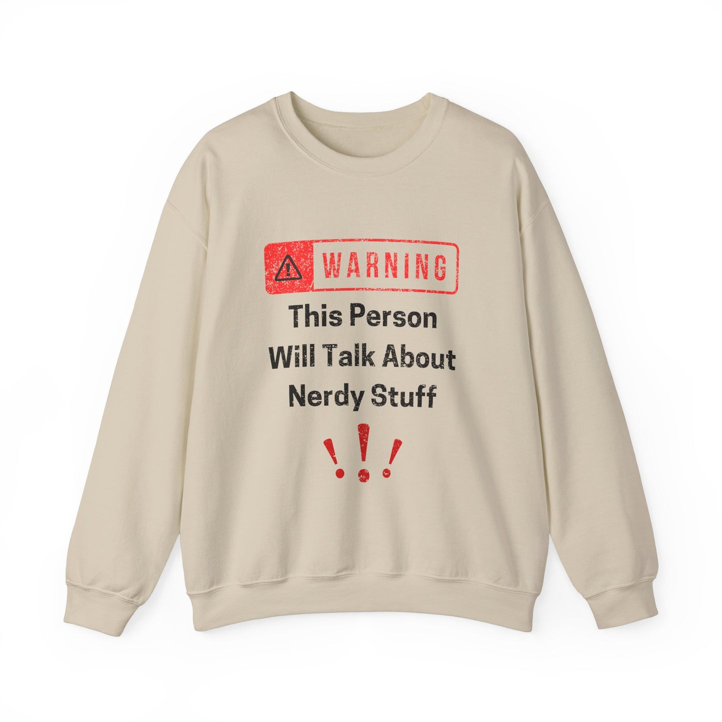 Nerdy Stuff Crewneck Sweatshirt