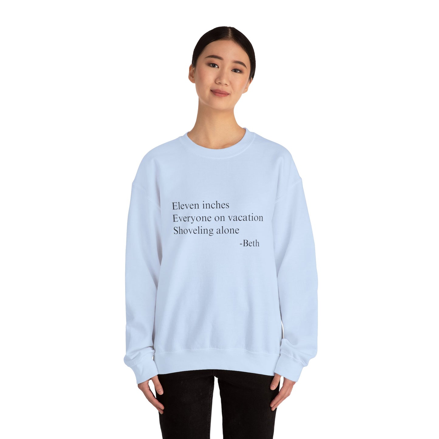 Eleven Inches Crewneck Sweatshirt