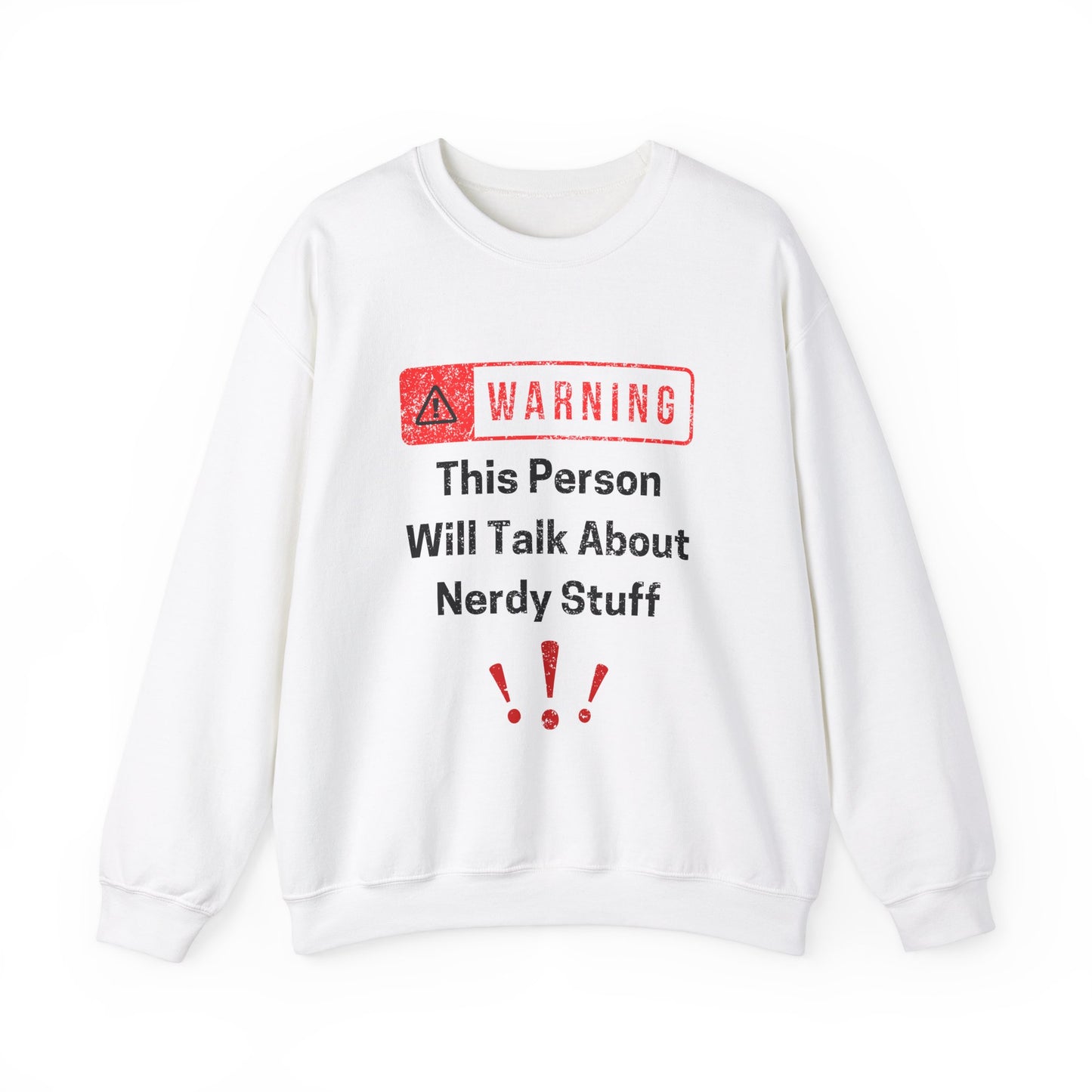 Nerdy Stuff Crewneck Sweatshirt