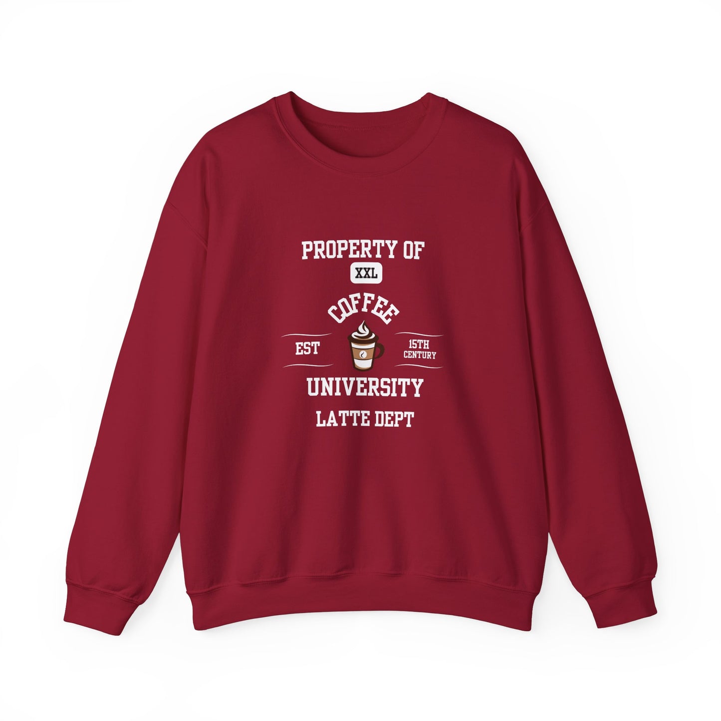 Property of Coffee University Crewneck Sweatshirt
