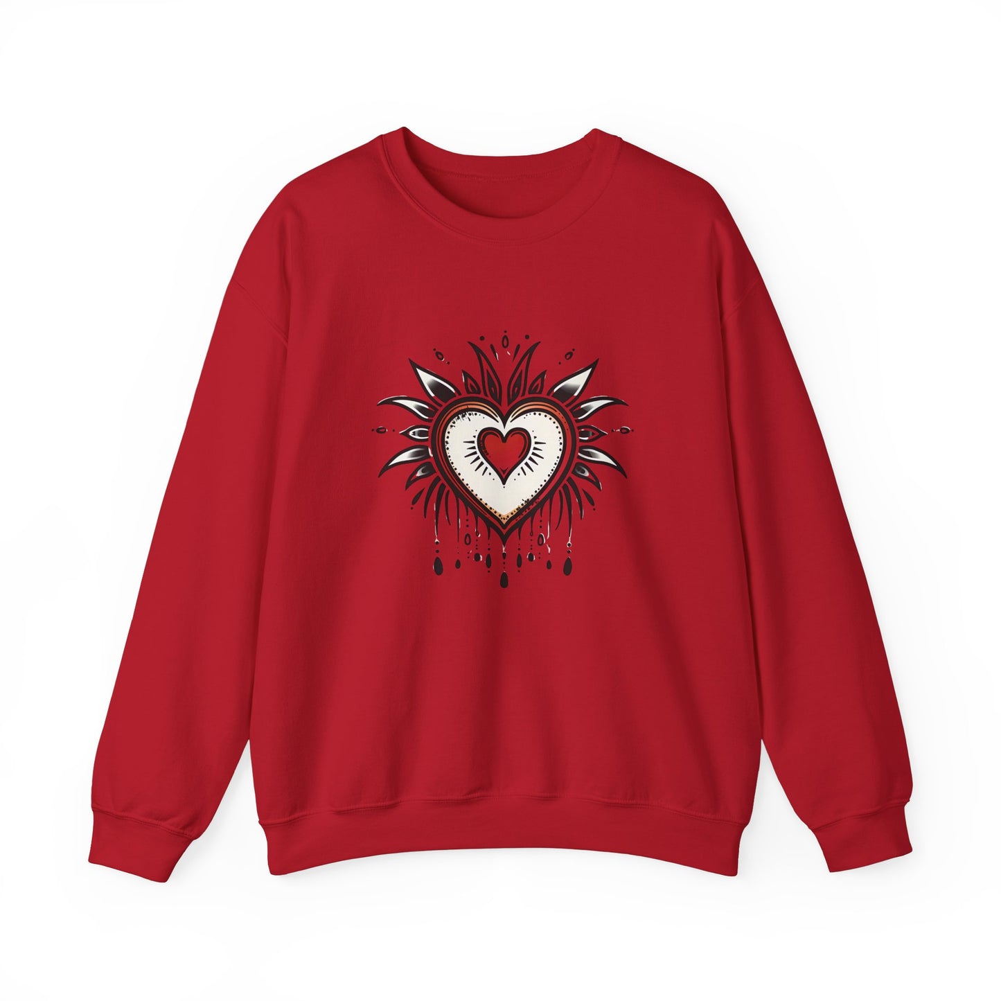Tattoo Heart Crewneck Sweatshirt
