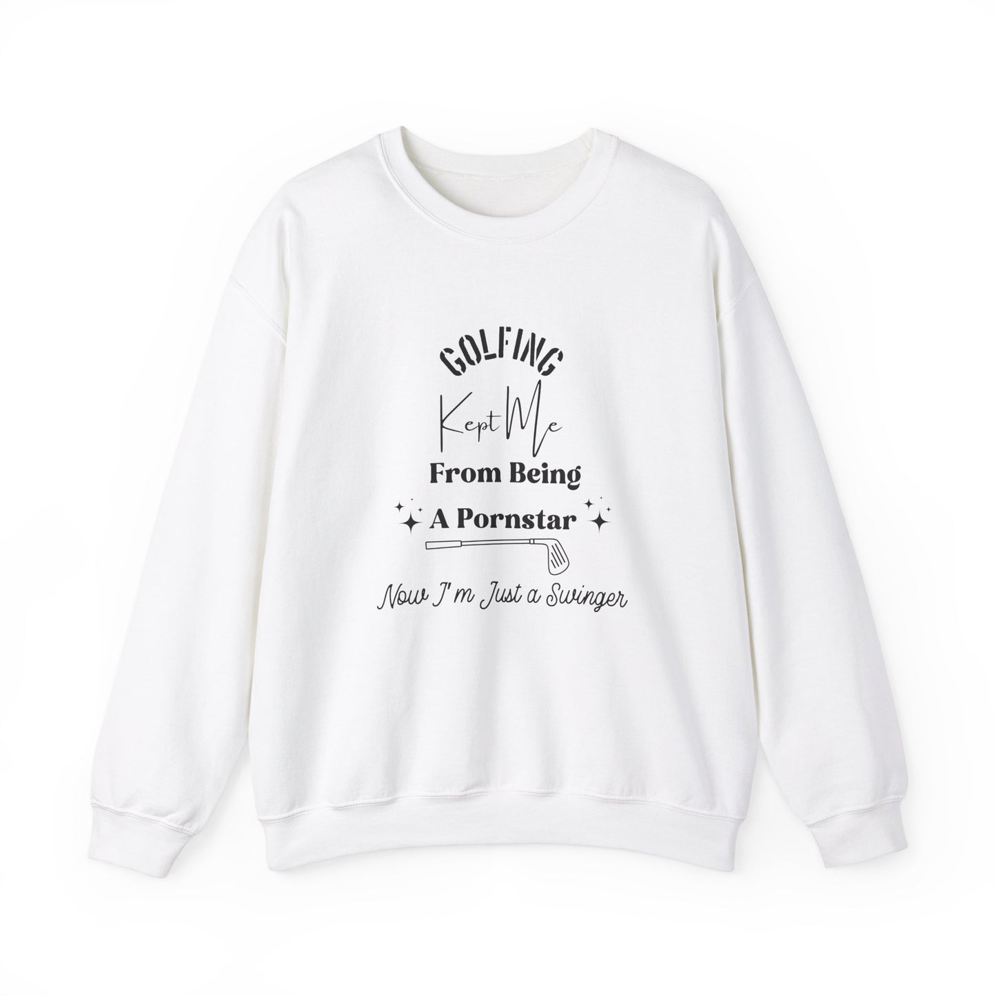 Golfing Pornstar Crewneck Sweatshirt