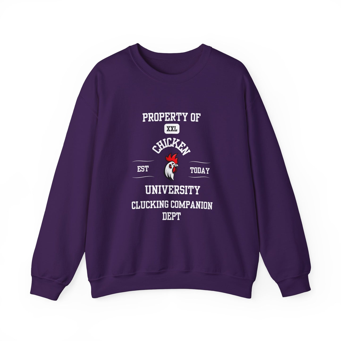 Property of Chicken University Crewneck Sweatshirt