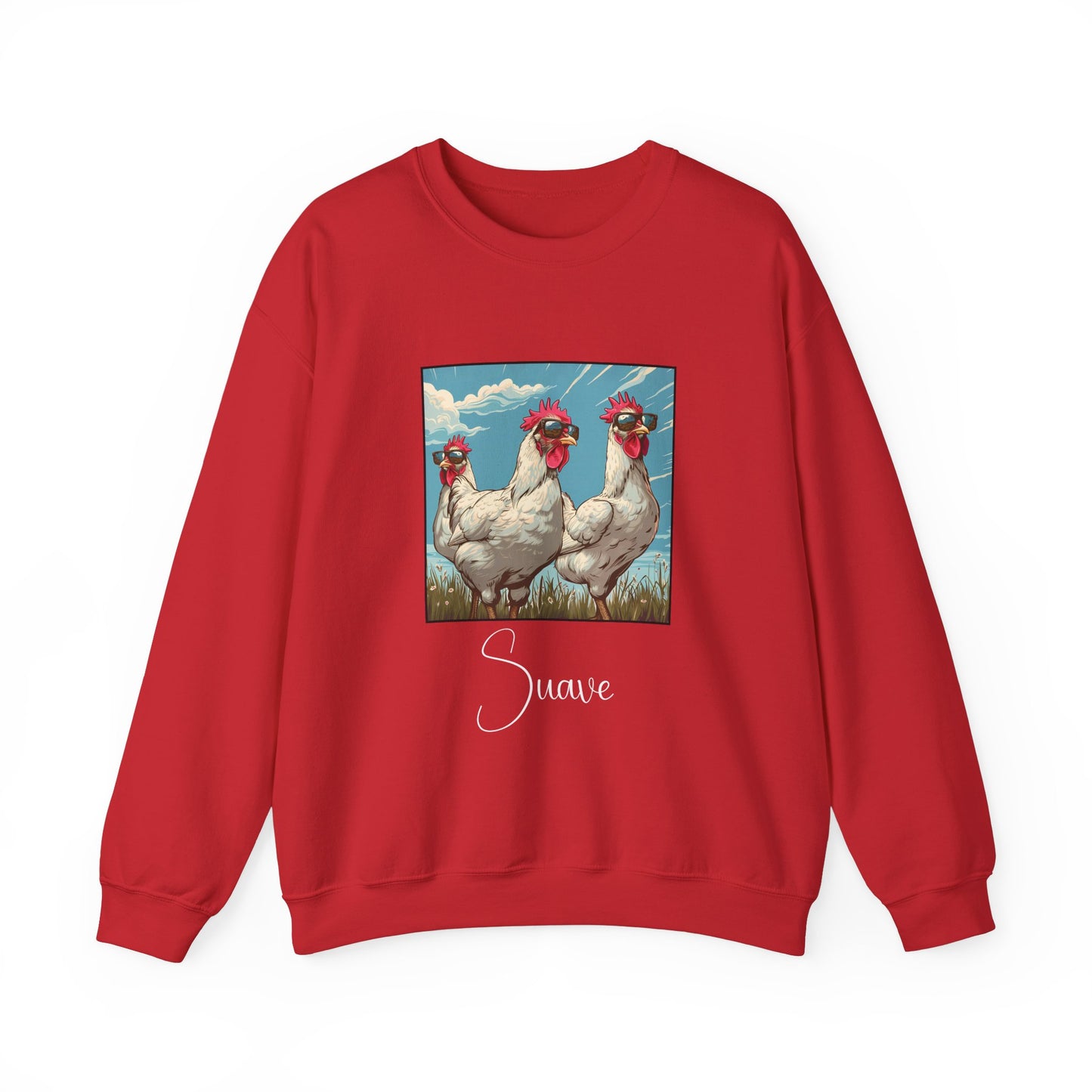 Suave Chicken Crewneck Sweatshirt