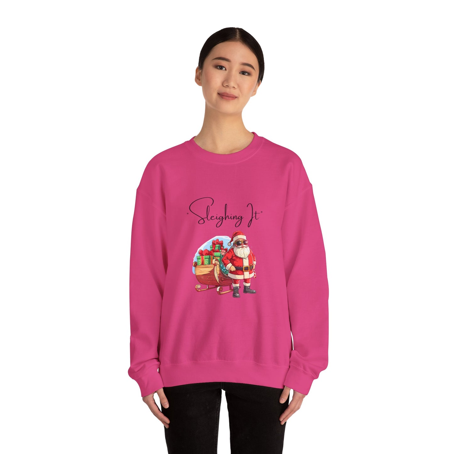 Sleighing It Crewneck Sweatshirt