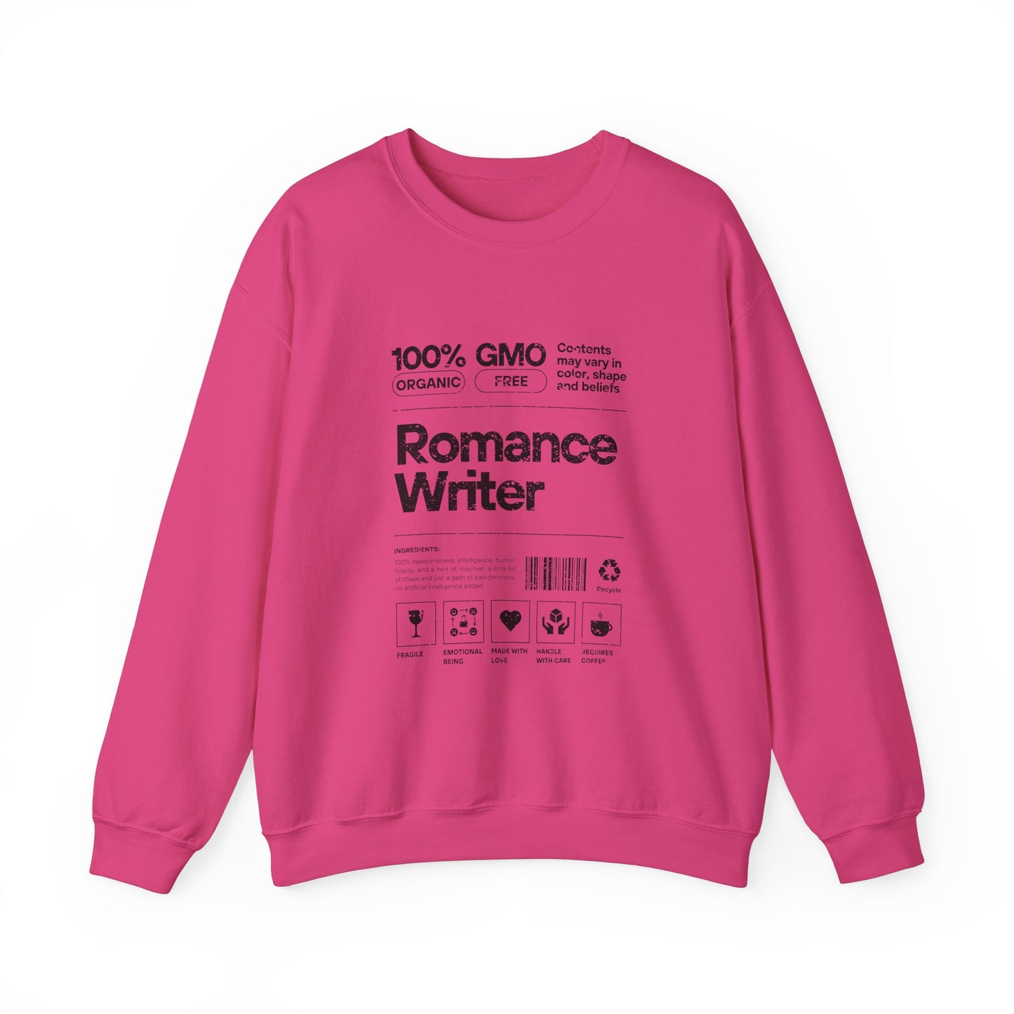Romance Writer Crewneck Sweatshirt