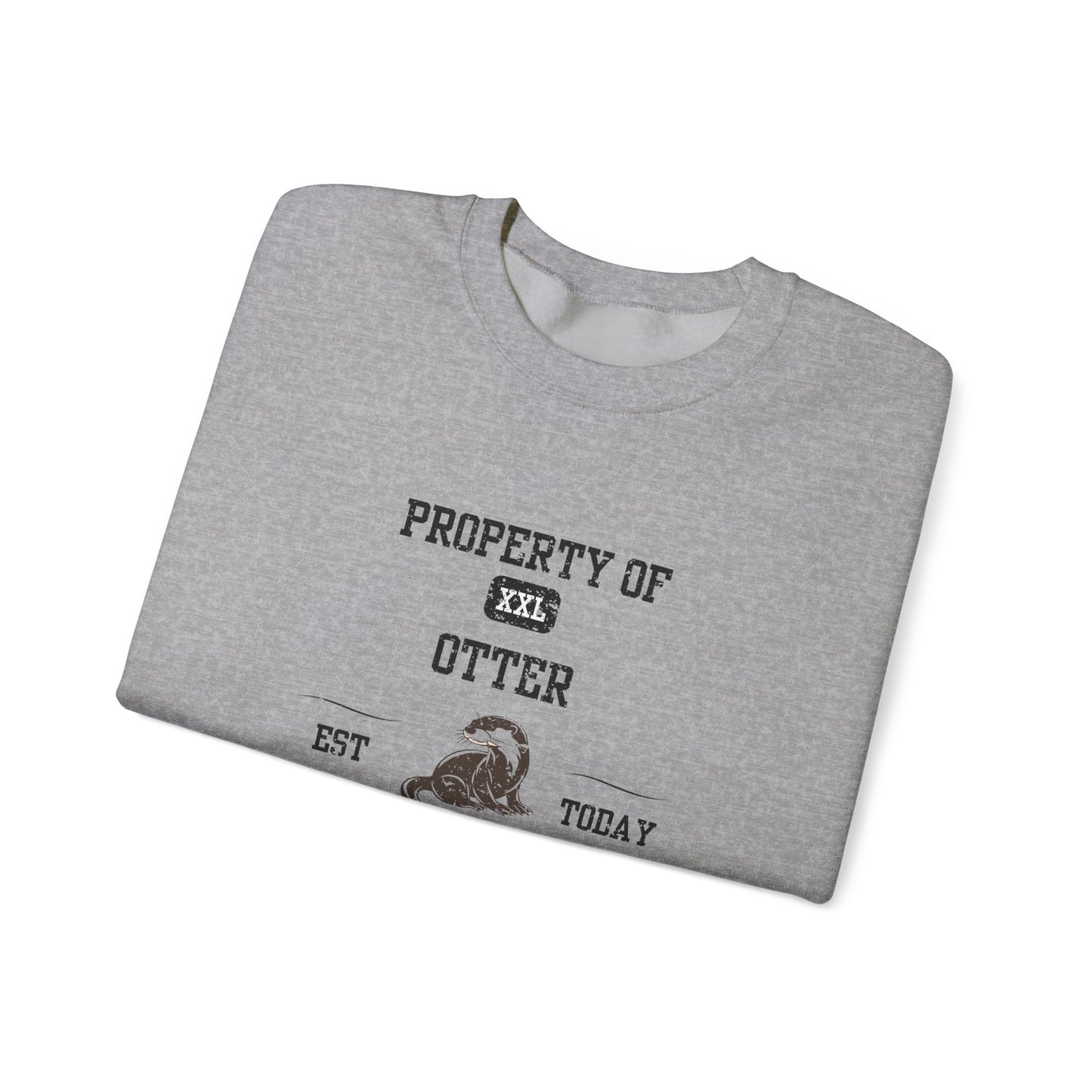 Property of Otter University Crewneck Sweatshirt
