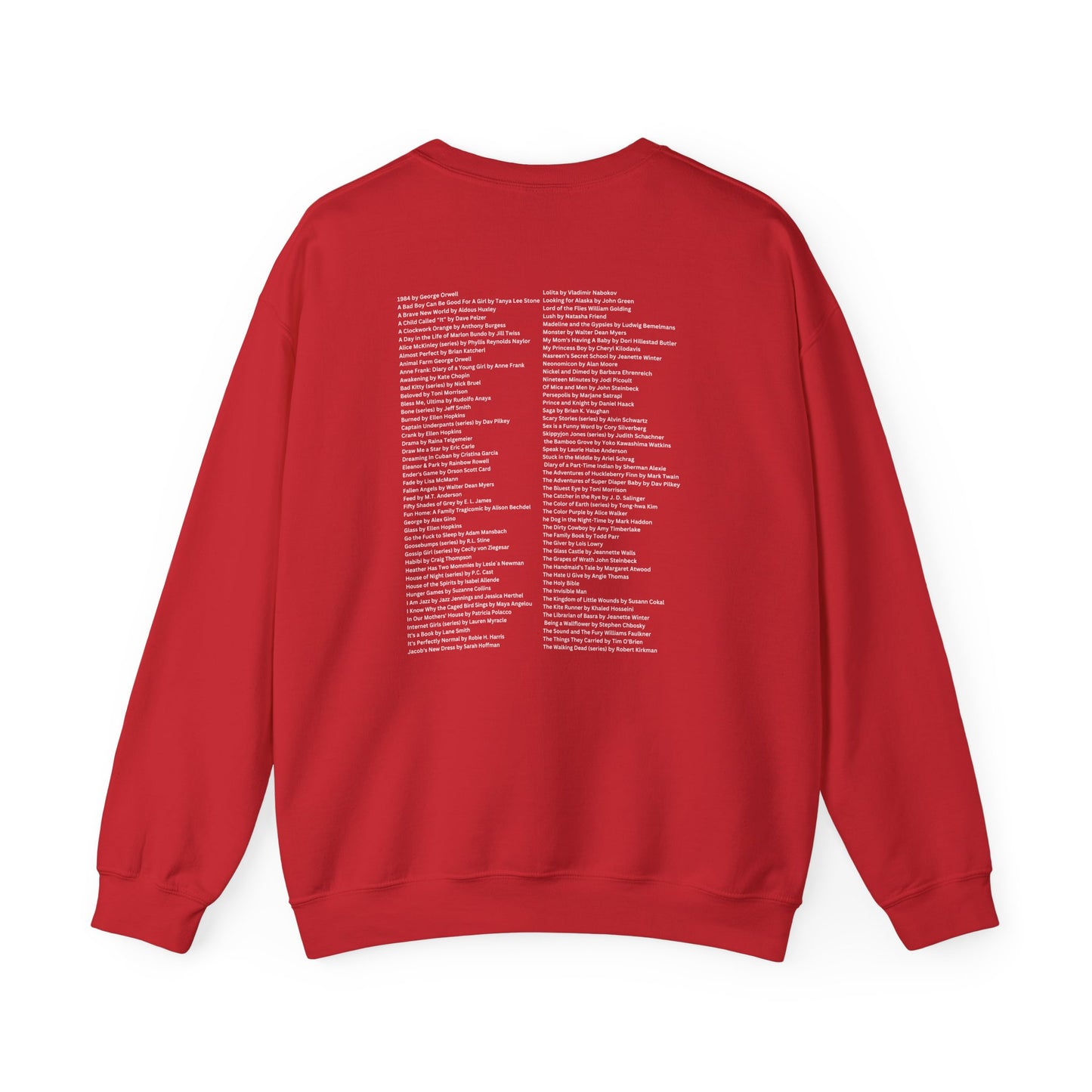 Read Banned Books Crewneck Sweatshirt