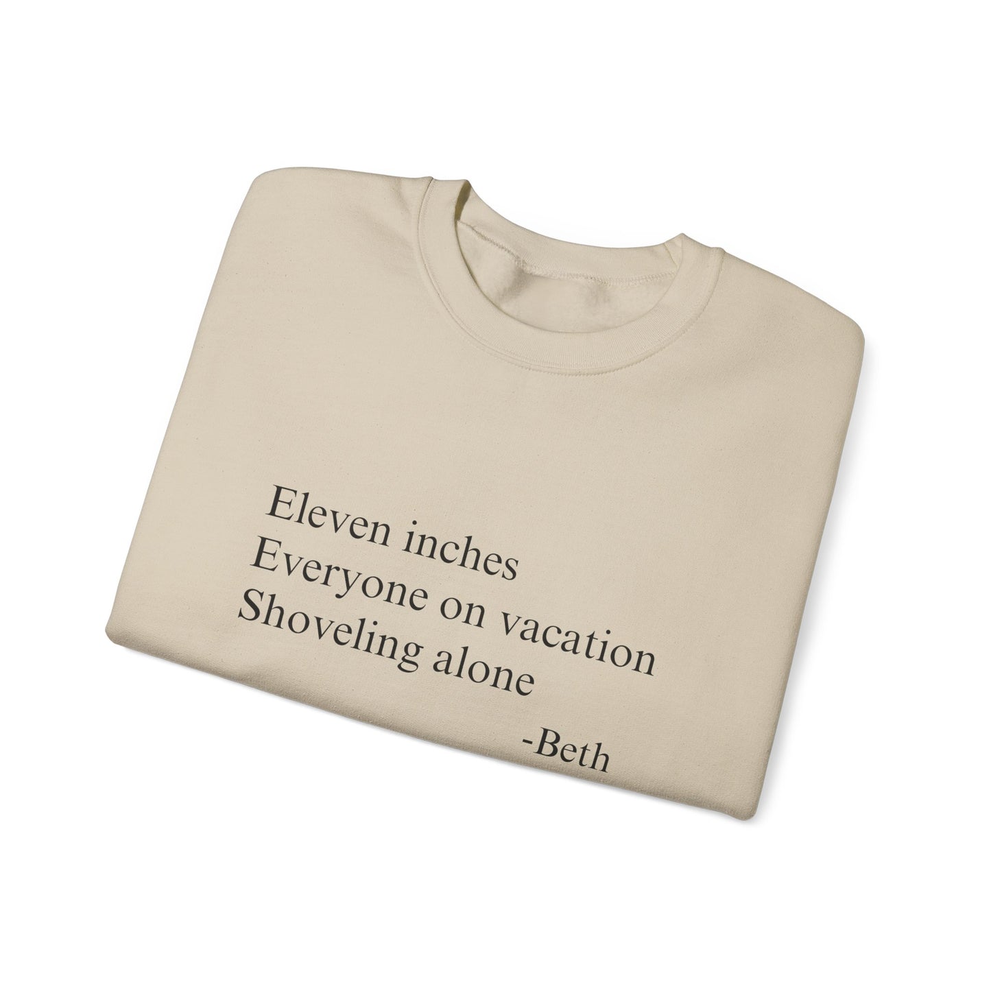 Eleven Inches Crewneck Sweatshirt
