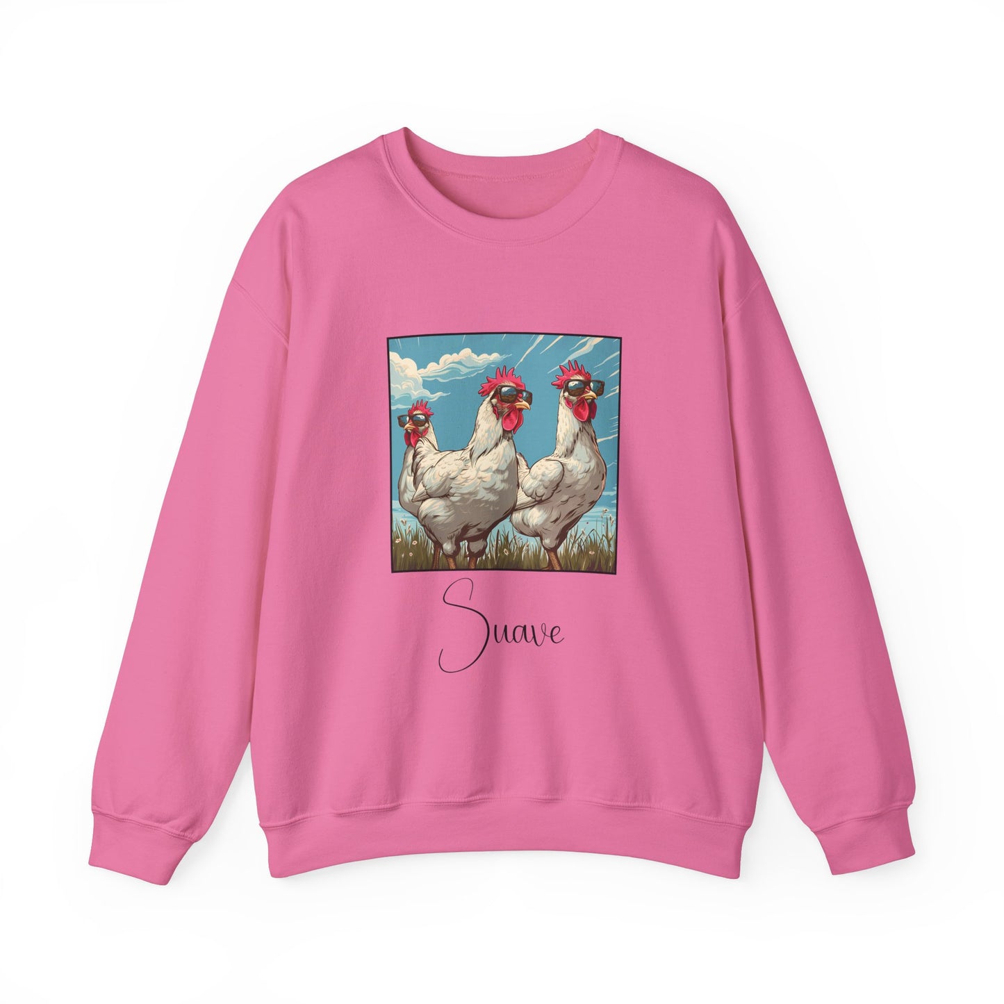 Suave Chicken Crewneck Sweatshirt