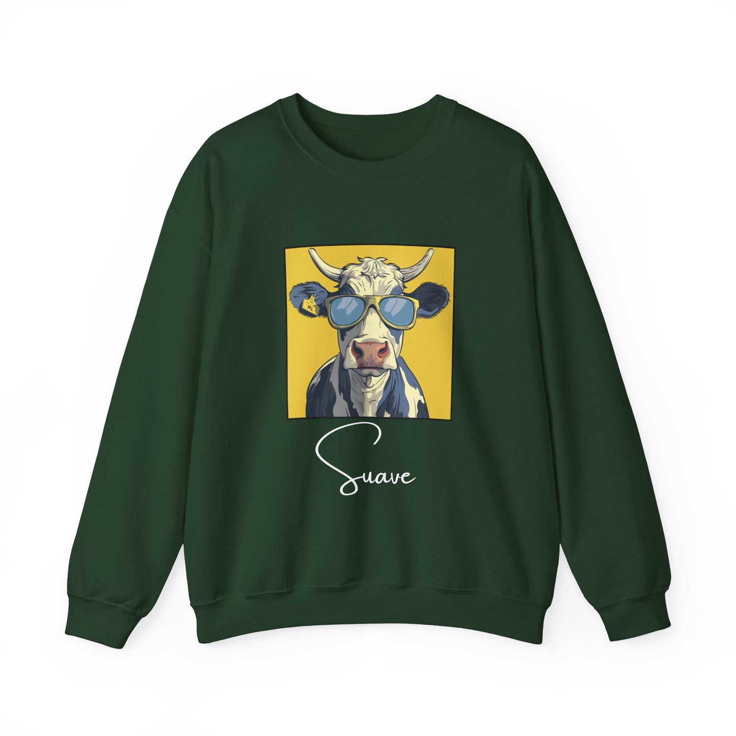 Suave Cow Crewneck Sweatshirt