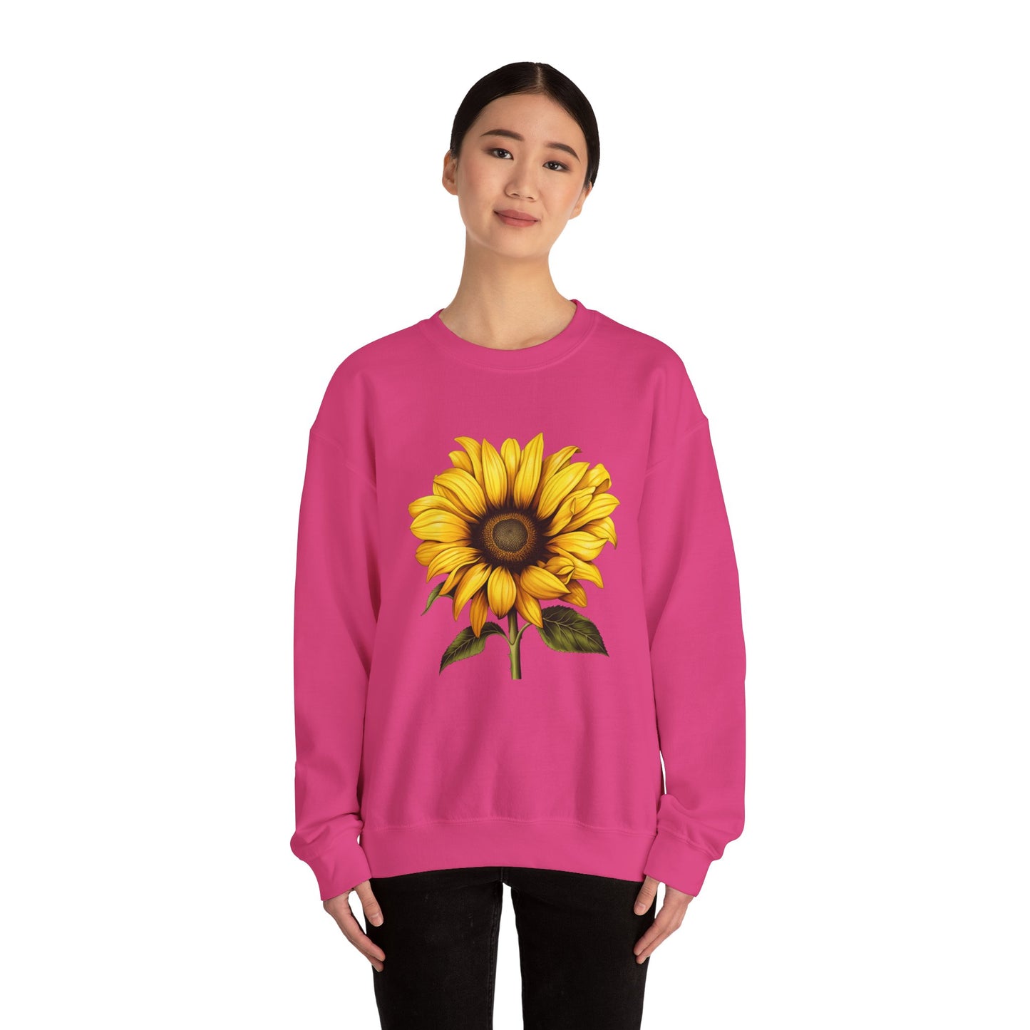 Sunflower Grunge Crewneck Sweatshirt