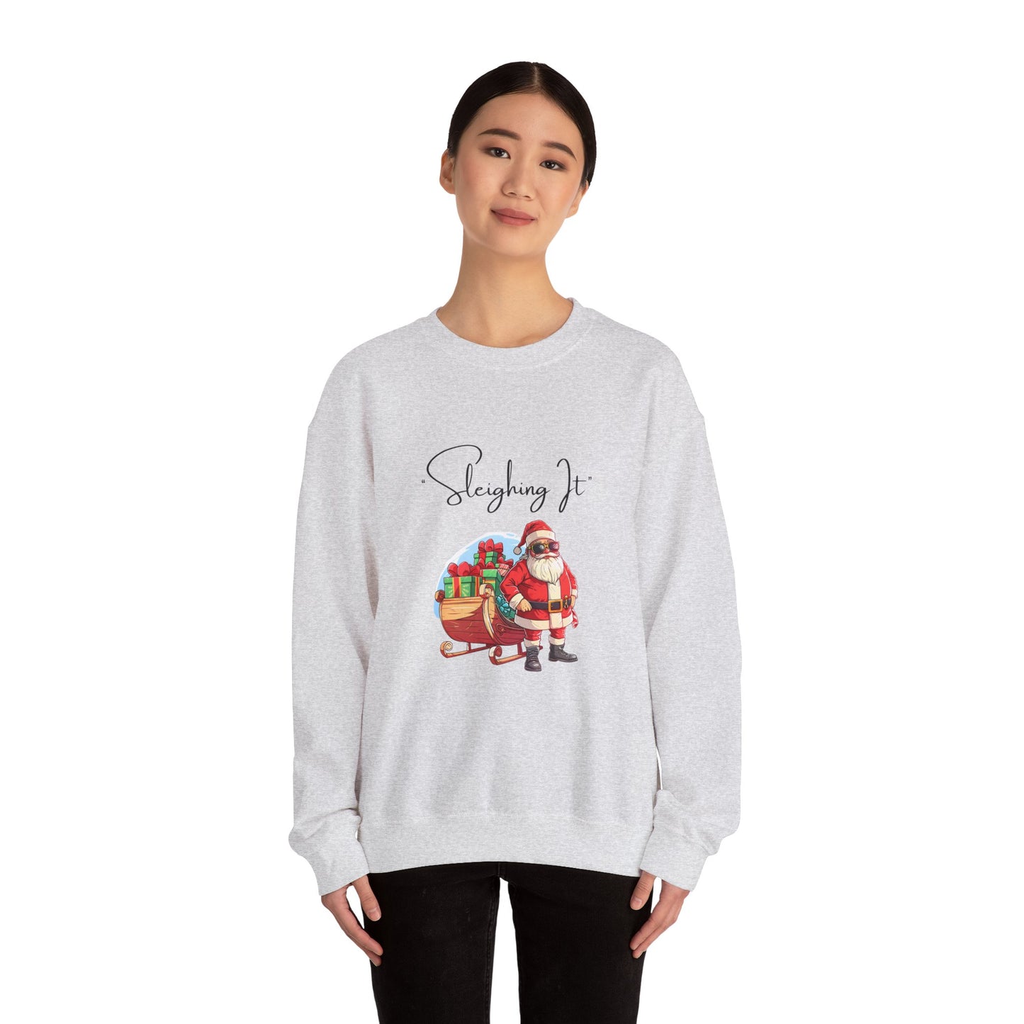 Sleighing It Crewneck Sweatshirt