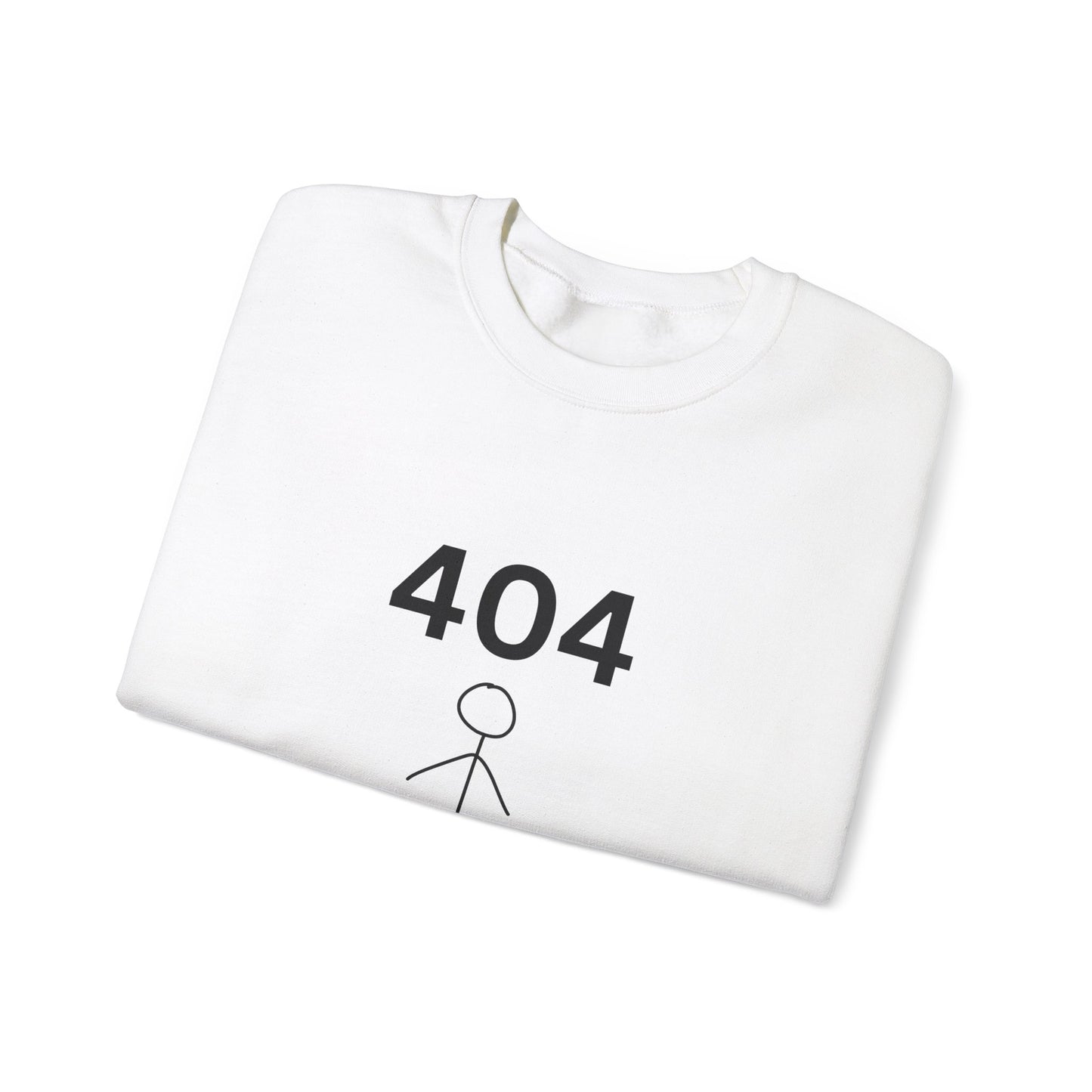 404 Cosplay Not Found Crewneck Sweatshirt