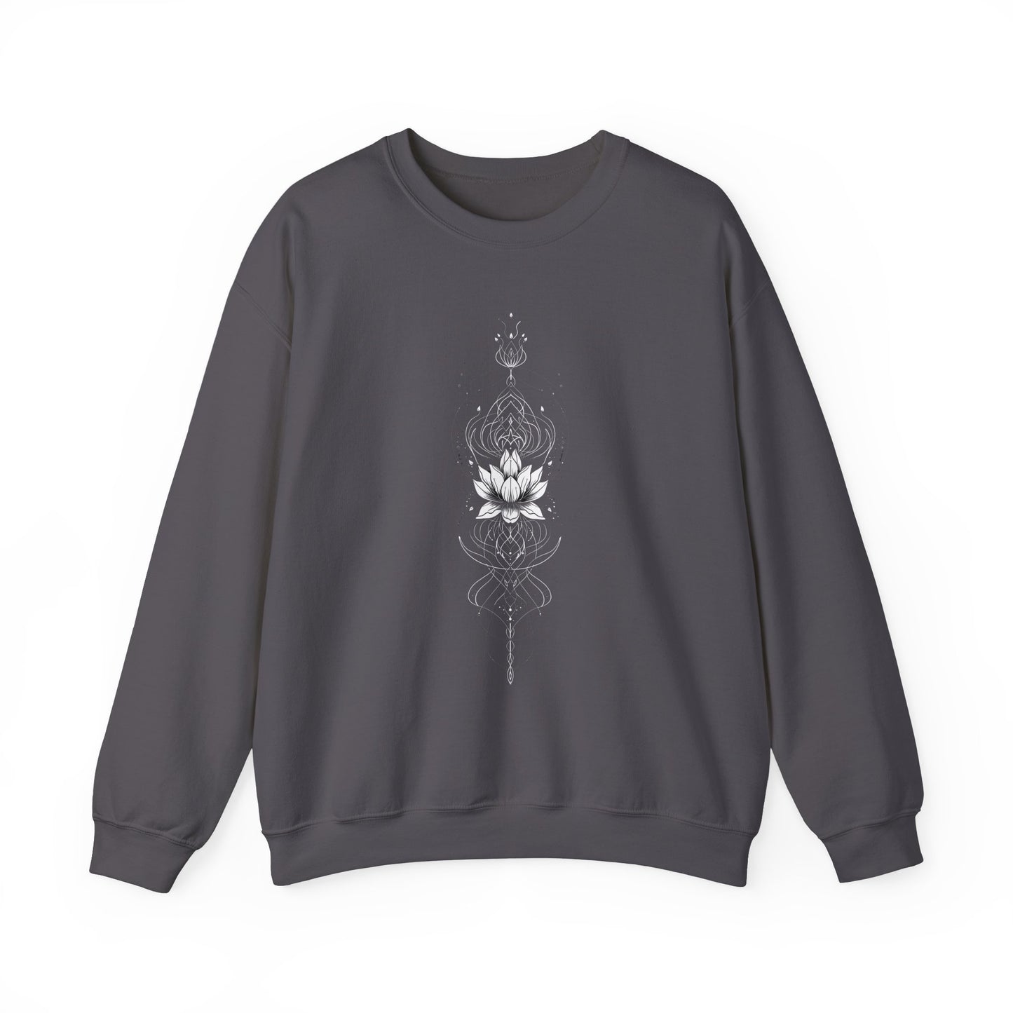 Lotus Unalome 1 Crewneck Sweatshirt